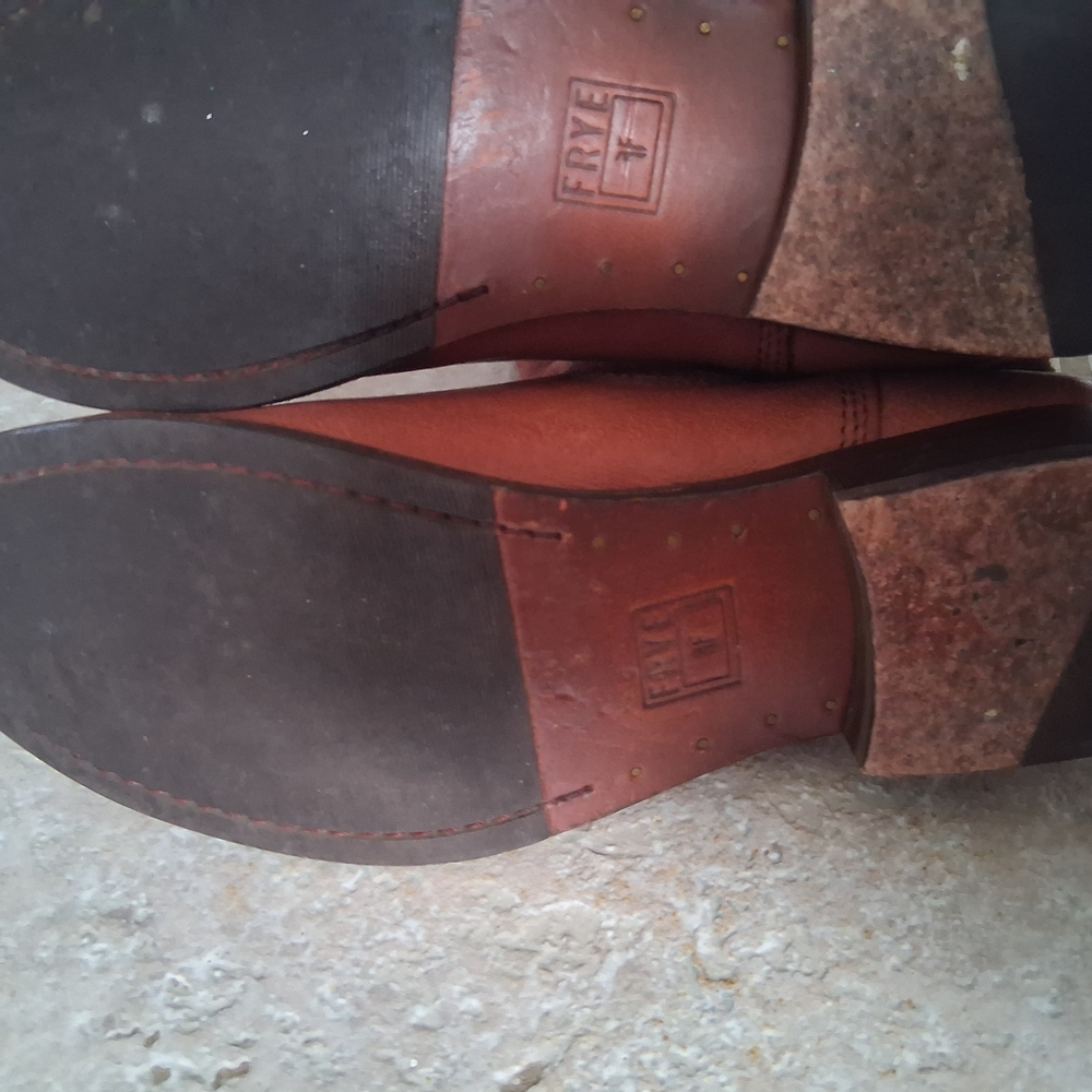 Frye Brown and Tan Women's Winter Boots - Picture 2 of 5